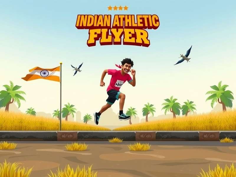 Indian Athletic Flyer download statistics chart showing regional distribution